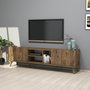Hanah Home Elegante 1310 Soporte para TV Nogal